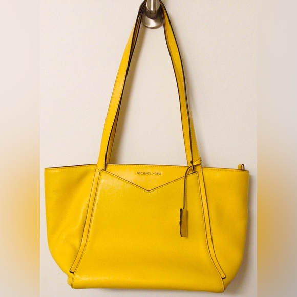 Michael Kors Handbags - Michael Kors Sunny Yellow Shoulder Bag